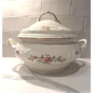 Rosenthal Sanssouci Moosrose Porcelain Tureen | Germany | Vintage Soup Tureen